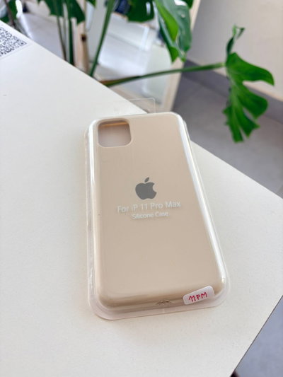 Silicone Case Iphone 11 PRO MAX - Beige