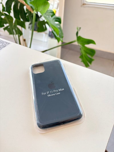 Silicone Case Iphone 11 PRO MAX - Azul oscuro