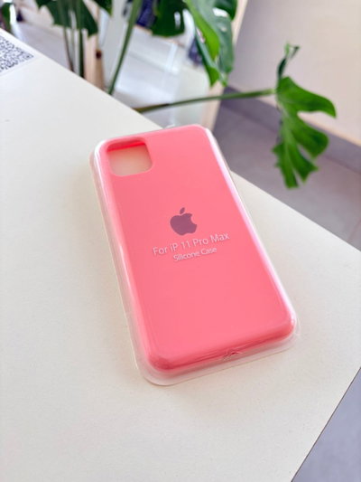 Silicone Case Iphone 11 PRO MAX - Rosa