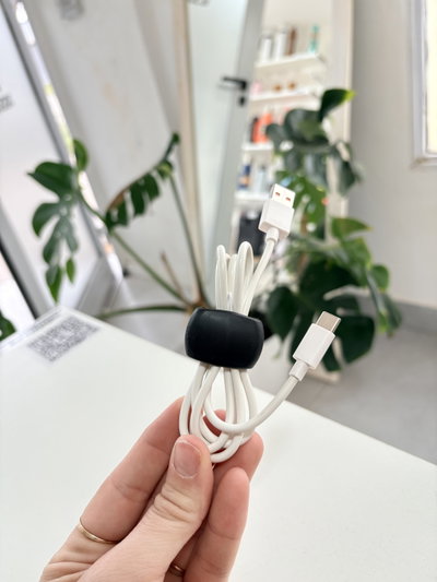 Organizador de cables - Negro