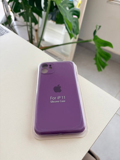 Silicone Case Iphone 11- Lila 