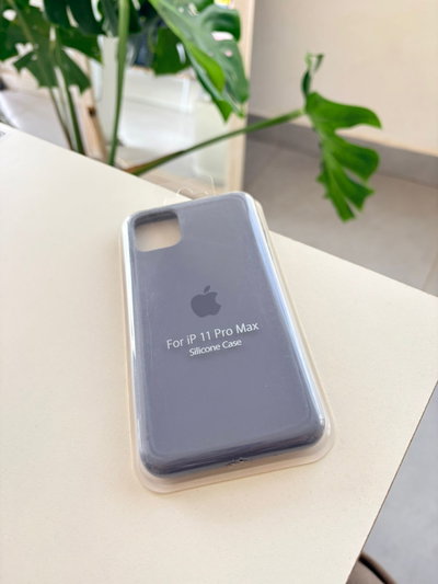 Silicone Case Iphone 11 PRO MAX - Azul claro
