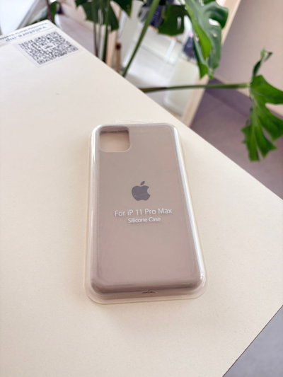 Silicone Case Iphone 11 PRO MAX - Gris