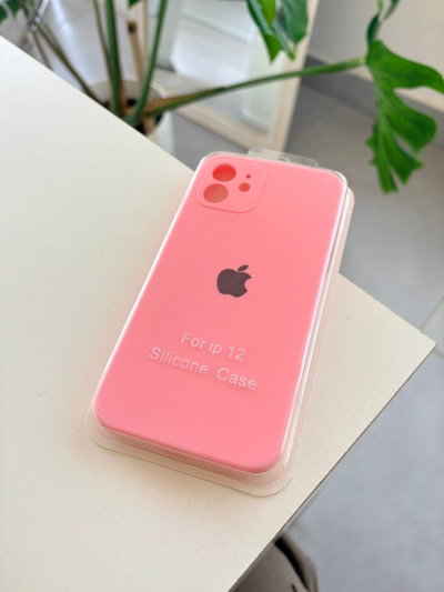 Silicone Case Iphone 12 / 12PRO - Rosa