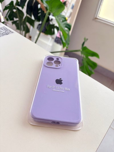 Silicone Case Iphone 13 PRO Max - Lila claro