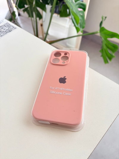 Silicone Case Iphone 14 PRO MAX - Rosa viejo