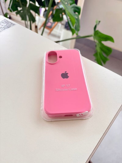 Silicone Case Iphone 17 - Rosa