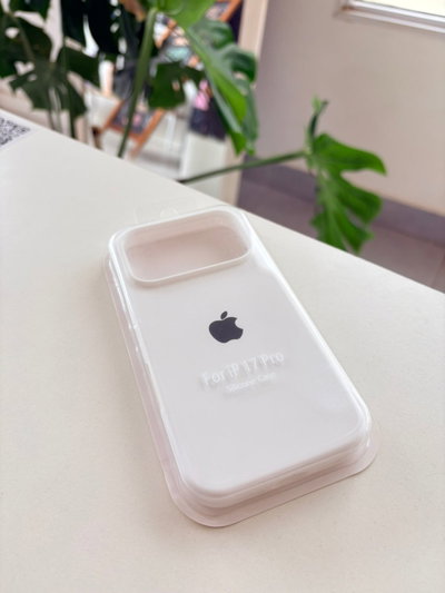 Silicone Case Iphone 17 PRO - Blanco