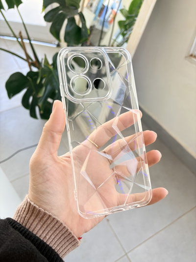 Funda Redmi 15 C - Transparente diamante