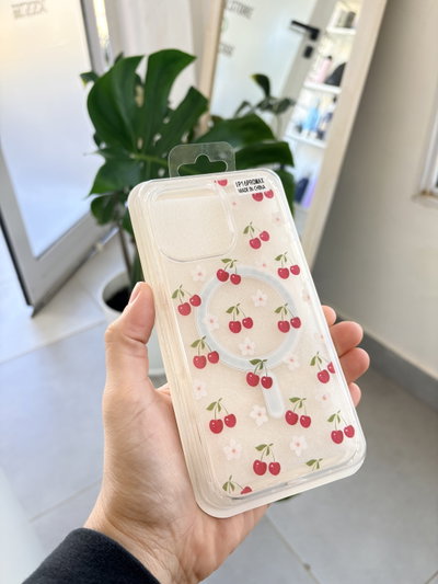 Funda MagSafe Cherrys - Iph 16 PRO MAX