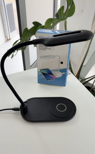 Velador carga USB y cargador magnético 