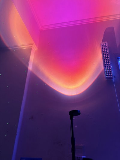 Lámpara Sunset LED