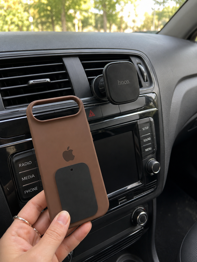 Soporte celular rejilla auto