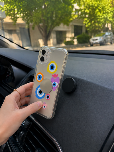 Soporte celular auto + Pegatina 1 para funda