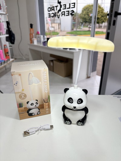 Lámpara LED Oso Panda + saca puntas 