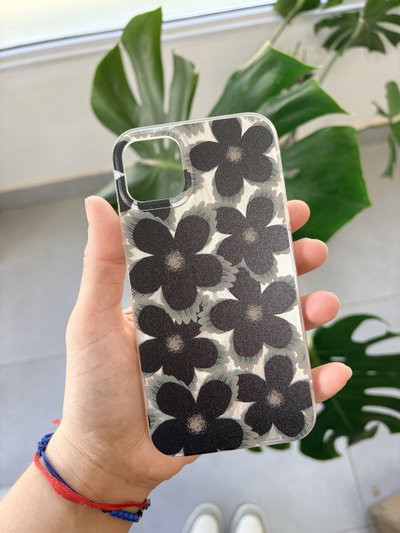 Funda Holográfica Flores - Iph 11