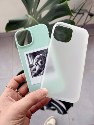 Funda Recuerdo verde agua - Iph 15