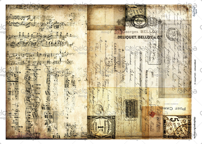 Sublimación - Old Papers 12
