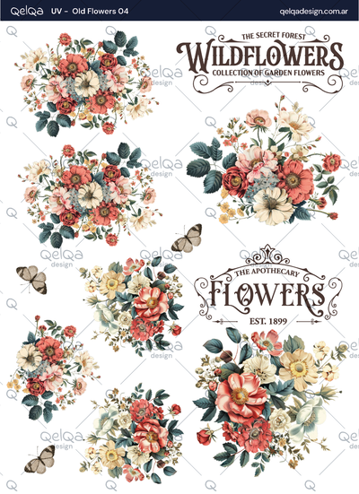 UV - Old Flowers 03
