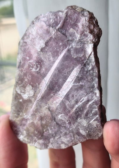 Chapa de Mica de Lepidolita