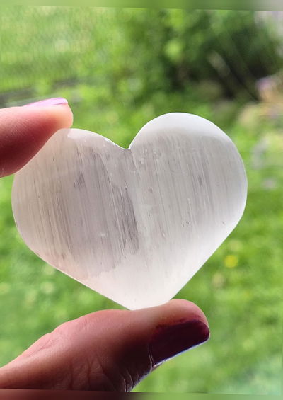 Corazón de Selenita