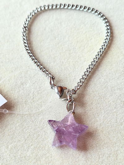 Pulsera. Mini Estrella (Amatista)