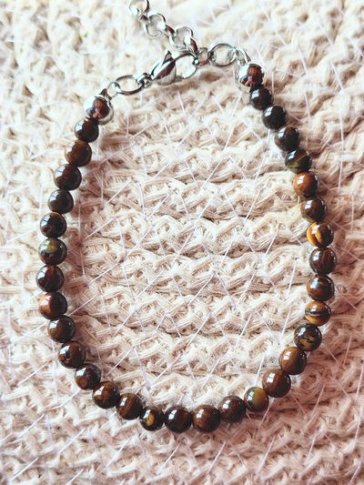 Pulsera. Confianza (Ojo de Tigre)