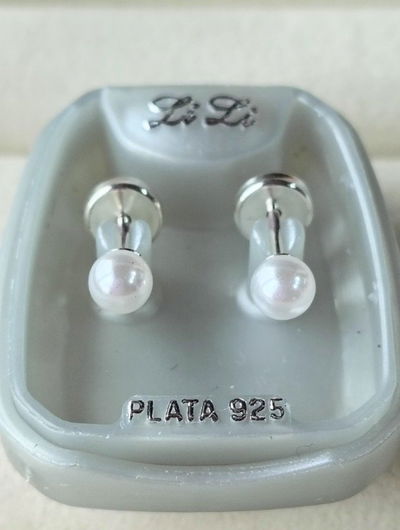 Abridor Li Li. Modelo 510. Simil Perla Chica. Línea Plata 925