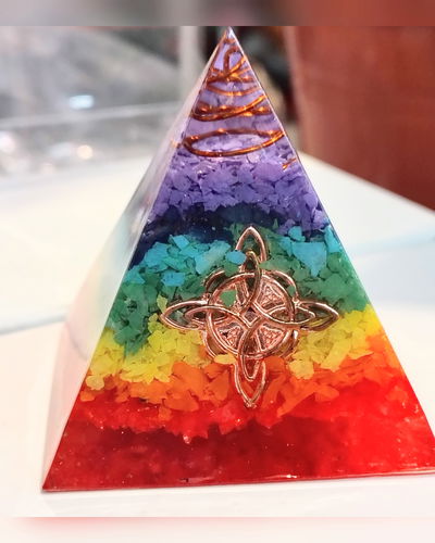 Pirámide Orgon. 7 Chakras