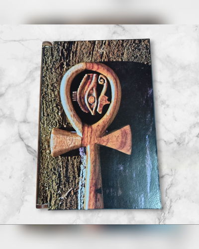 Cofre Rectangular Para Mazos. Cruz Egipcia