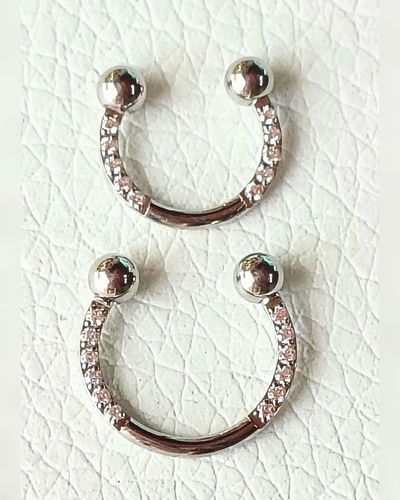 Bull. Con Barra De Strass Frontal.