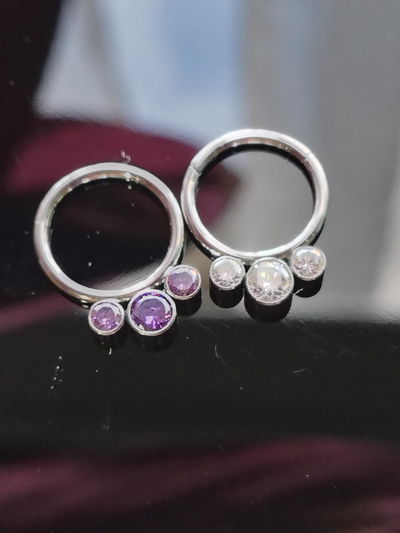 Clicker. Tres Cristales. 10 mm