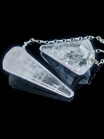 Péndulo. Cuarzo Cristal