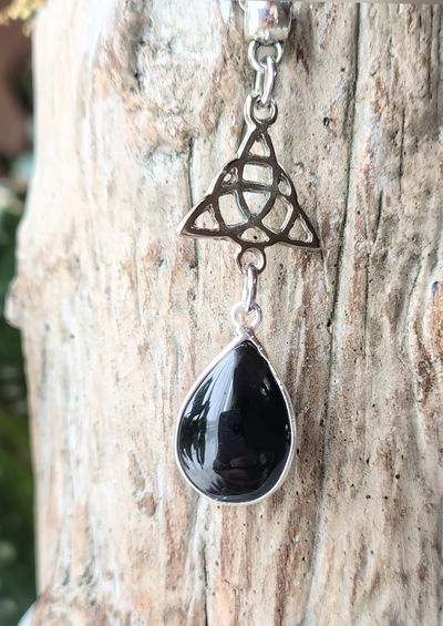 Collar. Integridad (Obsidiana)