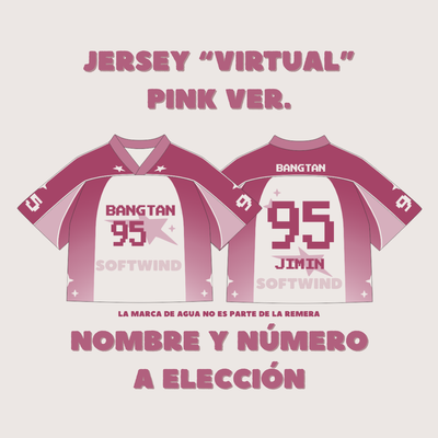 Jersey "VIRTUAL" Pink Ver. (Crop y Long)