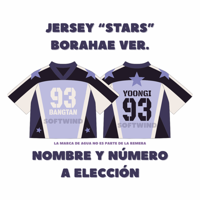 Jersey "STARS" Borahae Ver. (Crop y Long)