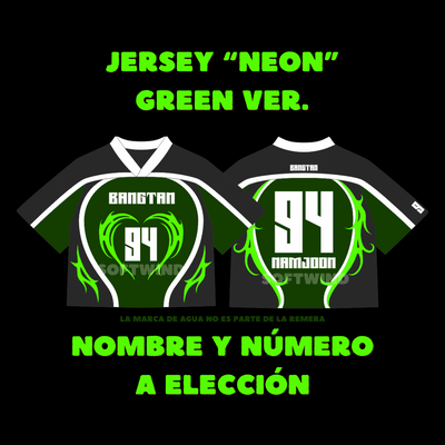Jersey "NEÓN" Green Ver. (Crop y Long)