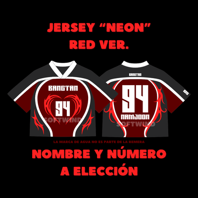 Jersey "NEÓN" Red Ver. (Crop y Long)