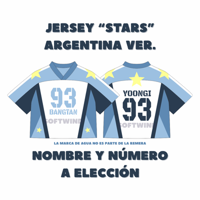 Jersey "STARS" Argentina Ver. (Crop y Long)