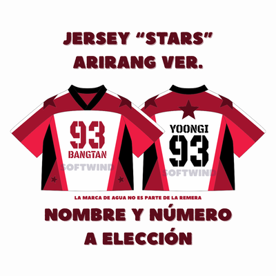 Jersey "STARS" Arirang Ver. (Crop y Long)