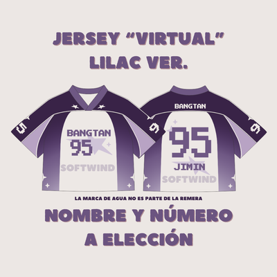Jersey "VIRTUAL" Lilac Ver. (Crop y Long)