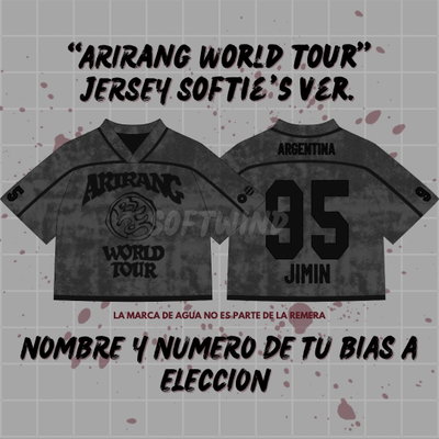 Jersey "ARIRANG WORLD TOUR" Softie’s Ver. (Crop y Long)