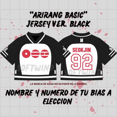Jersey "ARIRANG BASIC" Black Ver. (Crop y Long)