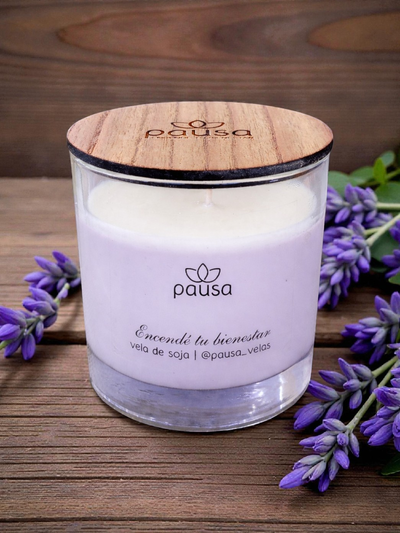 Vela de Lavanda