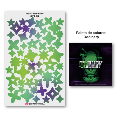 Plancha Stars - Oddinary - STRAY KIDS