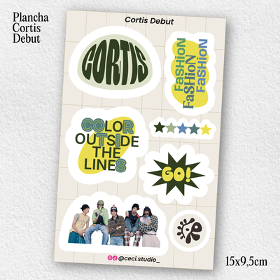 Plancha CORTIS Debut