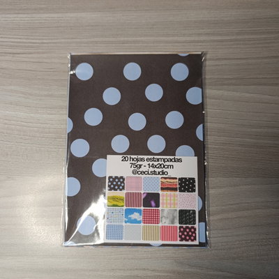 Hojitas Estampadas para Recortar - Ver.1