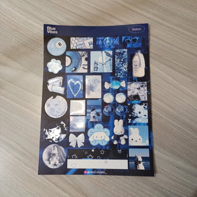 Stickers Blue Vibes