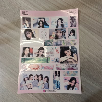 Stickers ILLIT Vibes