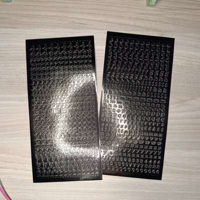 Stickers Abecedarios XL Negros